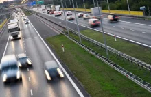 86-latek jechał pod prąd na autostradzie