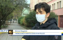 19-latek tworzy bazy danych o koronawirusiew Polsce. NIE urząd statystyczny.